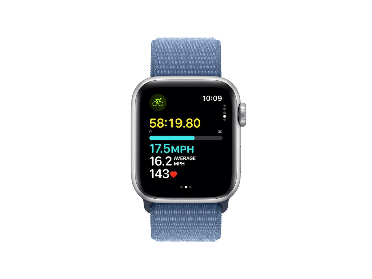 Apple Watch Series SE 40mm GPS Aluminium (sølv) Smartklokker