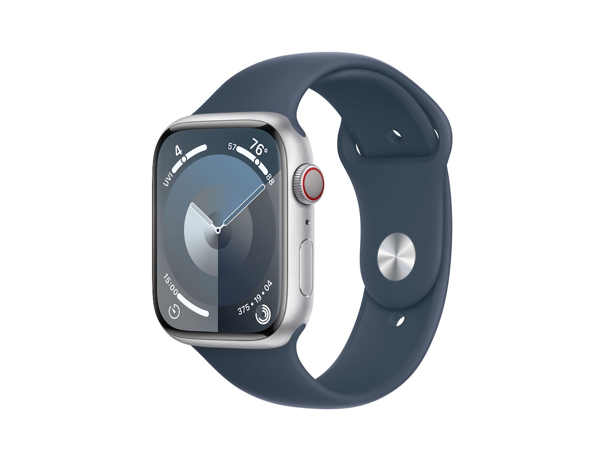 Apple Watch Series 9 45mm GPS + LTE Aluminium (sølv)