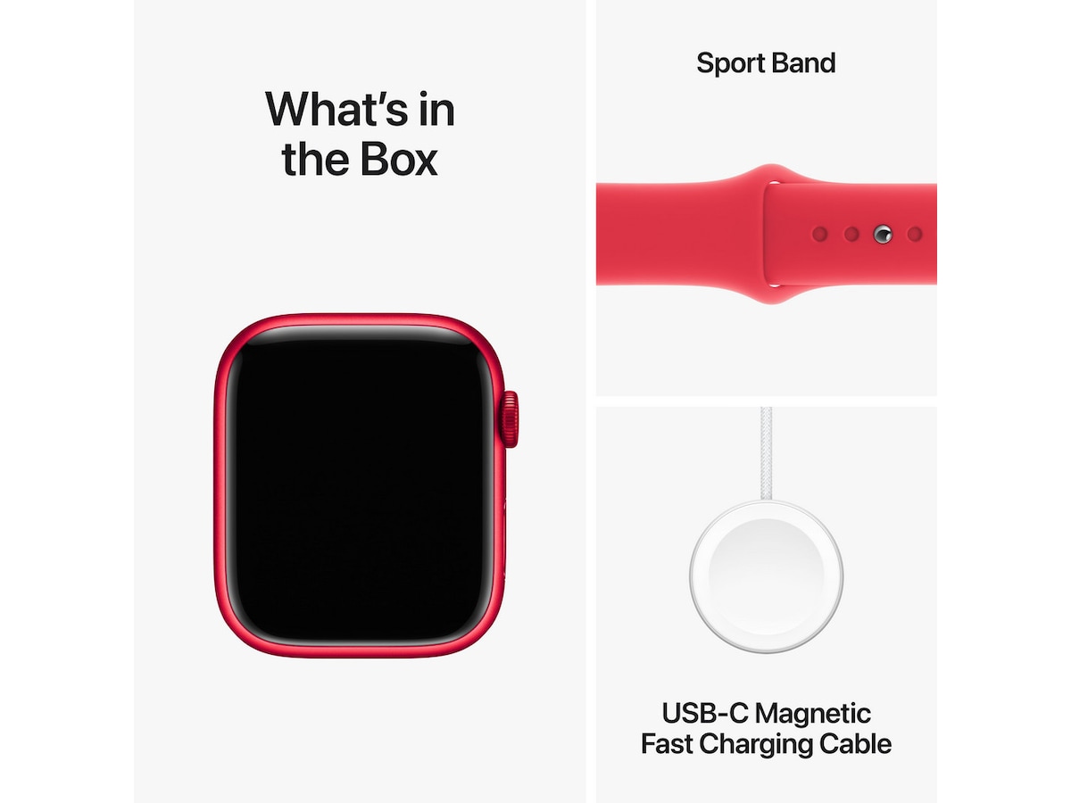 Apple Watch Series 9 45mm GPS Aluminium (PRODUCT)RED Smartklokker