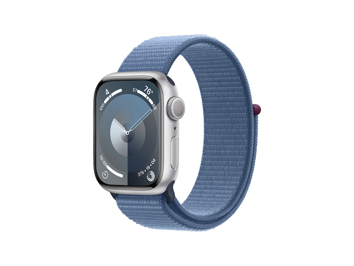 Apple Watch Series 9 41mm GPS + LTE Aluminium (sølv) Smartklokker