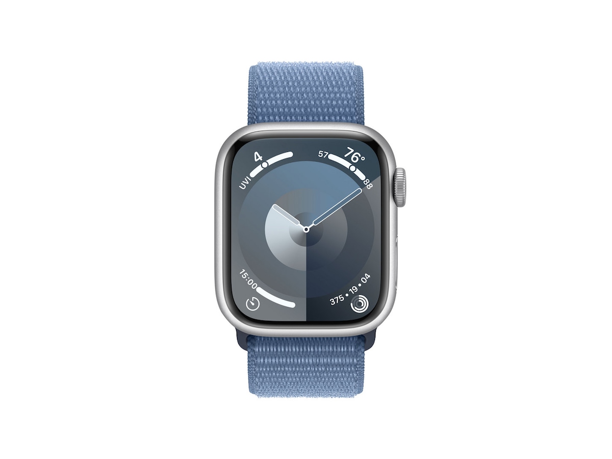 Apple Watch Series 9 41mm GPS + LTE Aluminium (sølv) Smartklokker