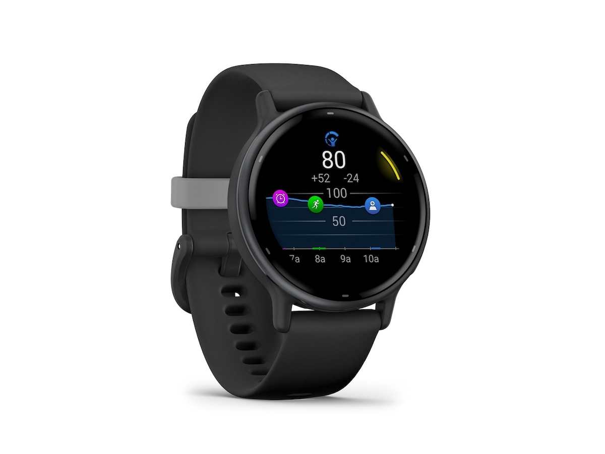 Garmin vivoactive 5 AMOLED Smartklokke (black/slate) Smartklokker