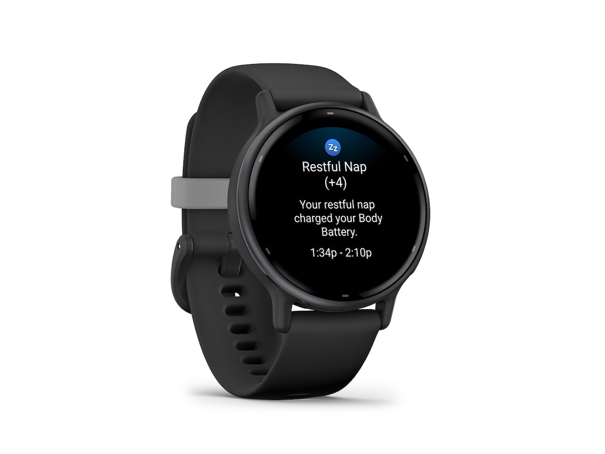 Garmin vivoactive 5 AMOLED Smartklokke (black/slate) Smartklokker