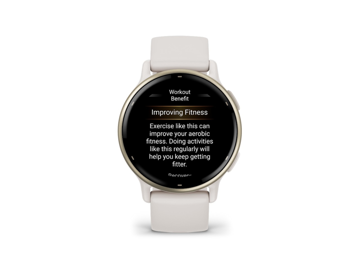 Garmin vivoactive 5 AMOLED Smartklokke (ivory/cream gold) Smartklokker