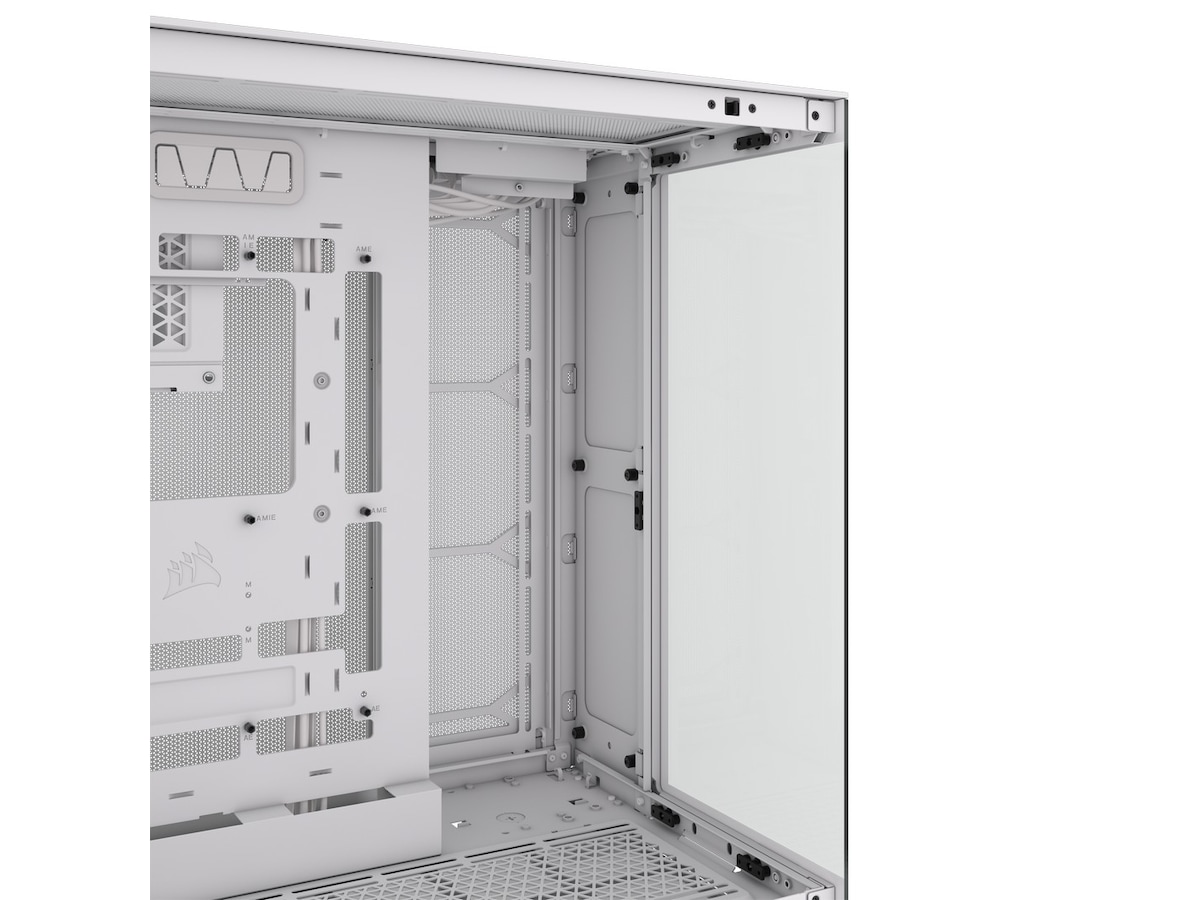 Corsair 6500X Dual Chamber Mid Tower (hvit) Midi tower