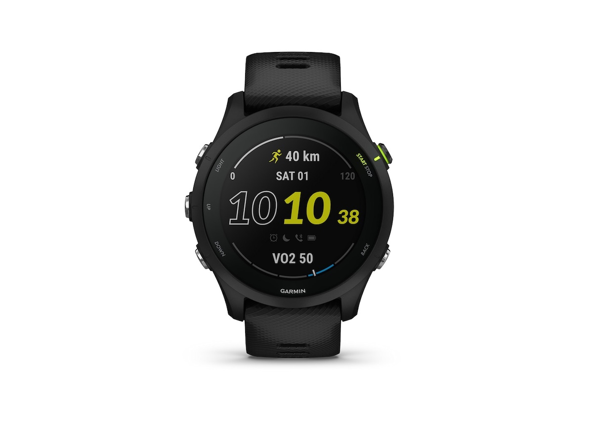 Garmin Forerunner 255 Music 46mm GPS (sort) Smartklokker