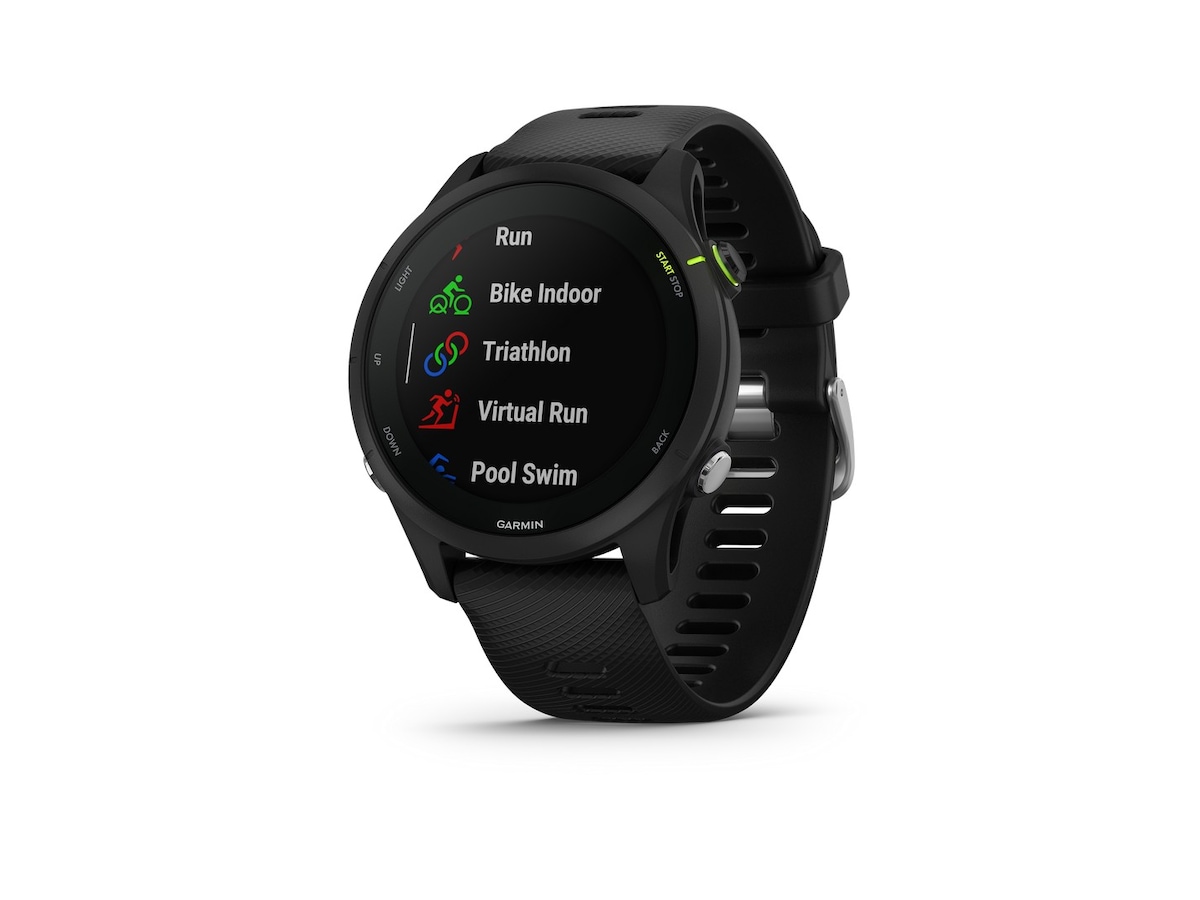 Garmin Forerunner 255 Music 46mm GPS (sort) Smartklokker