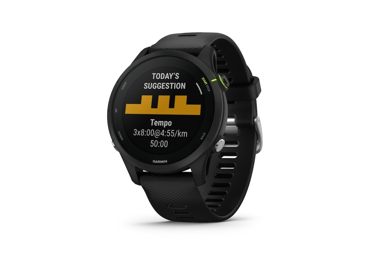 Garmin Forerunner 255 Music 46mm GPS (sort) Smartklokker