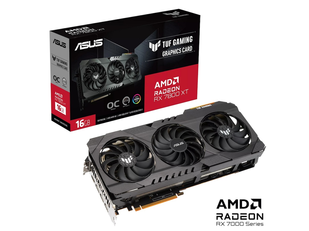 ASUS TUF Gaming Radeon RX 7800 XT OG OC Skjermkort