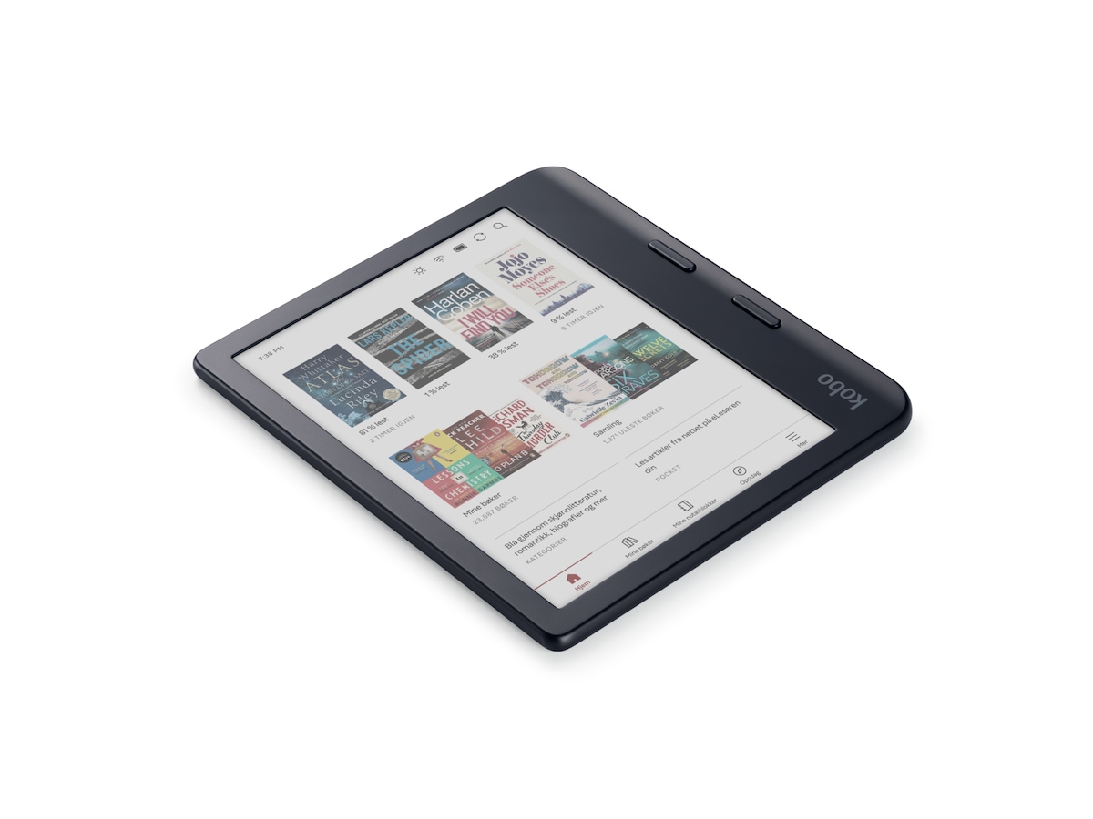 Kobo Libra Colour 7" 32GB (sort) Lesebrett