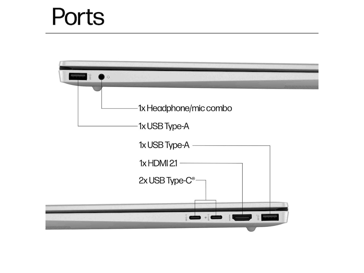 HP Pavilion 16-ag0015no 16" WUXGA PC - Bærbar / laptop