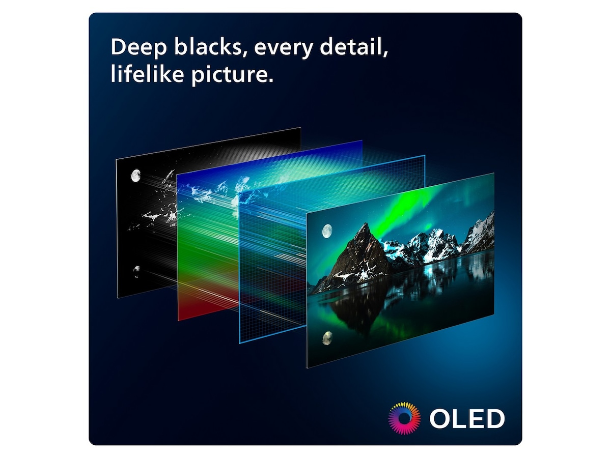 Philips 48" 4K UHD OLED Smart TV Ambilight 48OLED809 TV-er