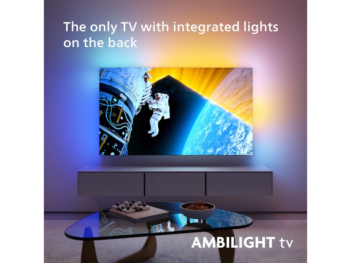 Philips 77" 4K UHD OLED Smart TV Ambilight 77OLED809 TV-er