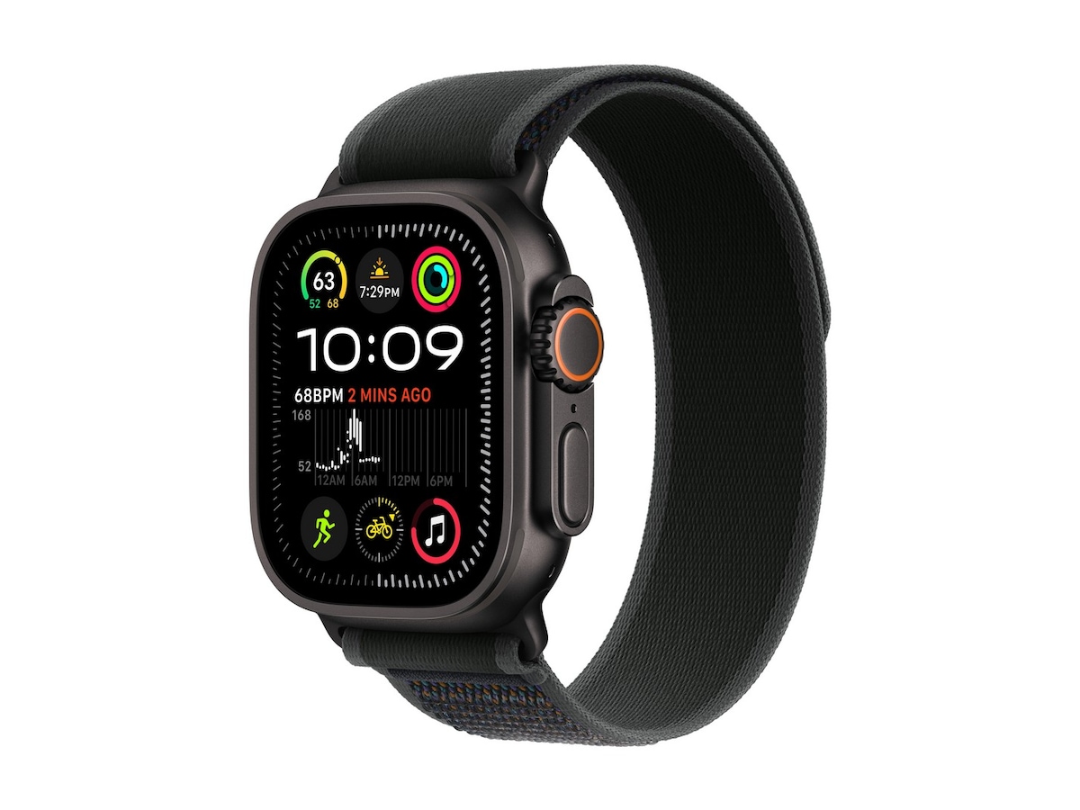 Apple Watch Ultra 2 49mm GPS + LTE Titan (sort) Smartklokker