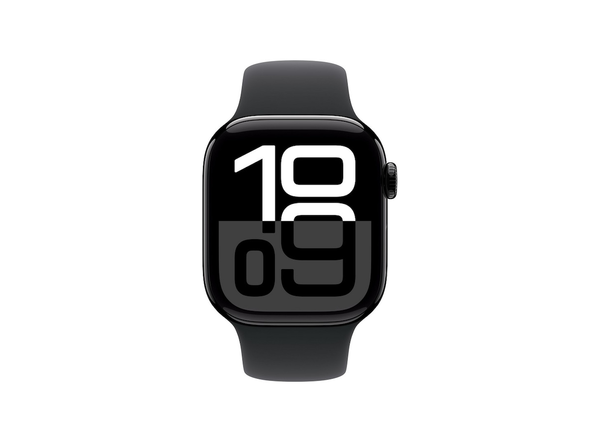 Apple Watch Series 10 GPS + LTE 42mm Aluminium (gagatsvart) Smartklokker