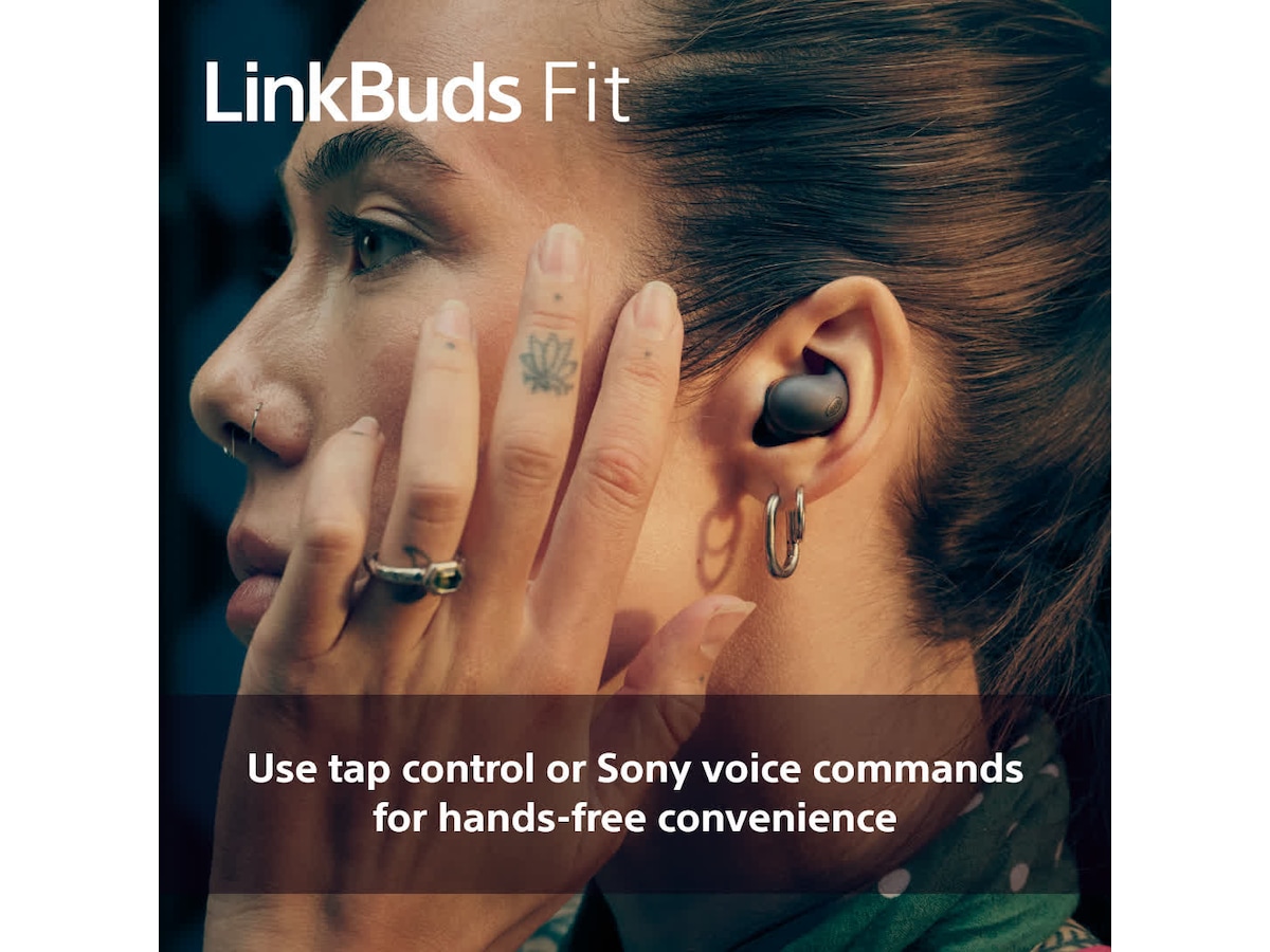 Sony Linkbuds Fit trådløse ørepropper, In-Ear (lilla) Ørepropper