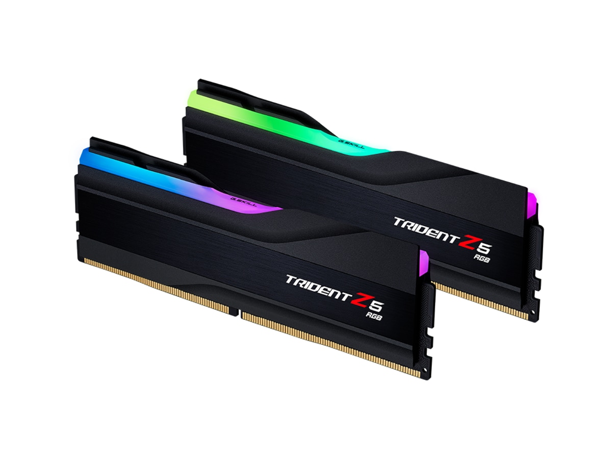 G.Skill Trident Z5 DDR5 6000MHz 32GB RGB (sort) Minnebrikker