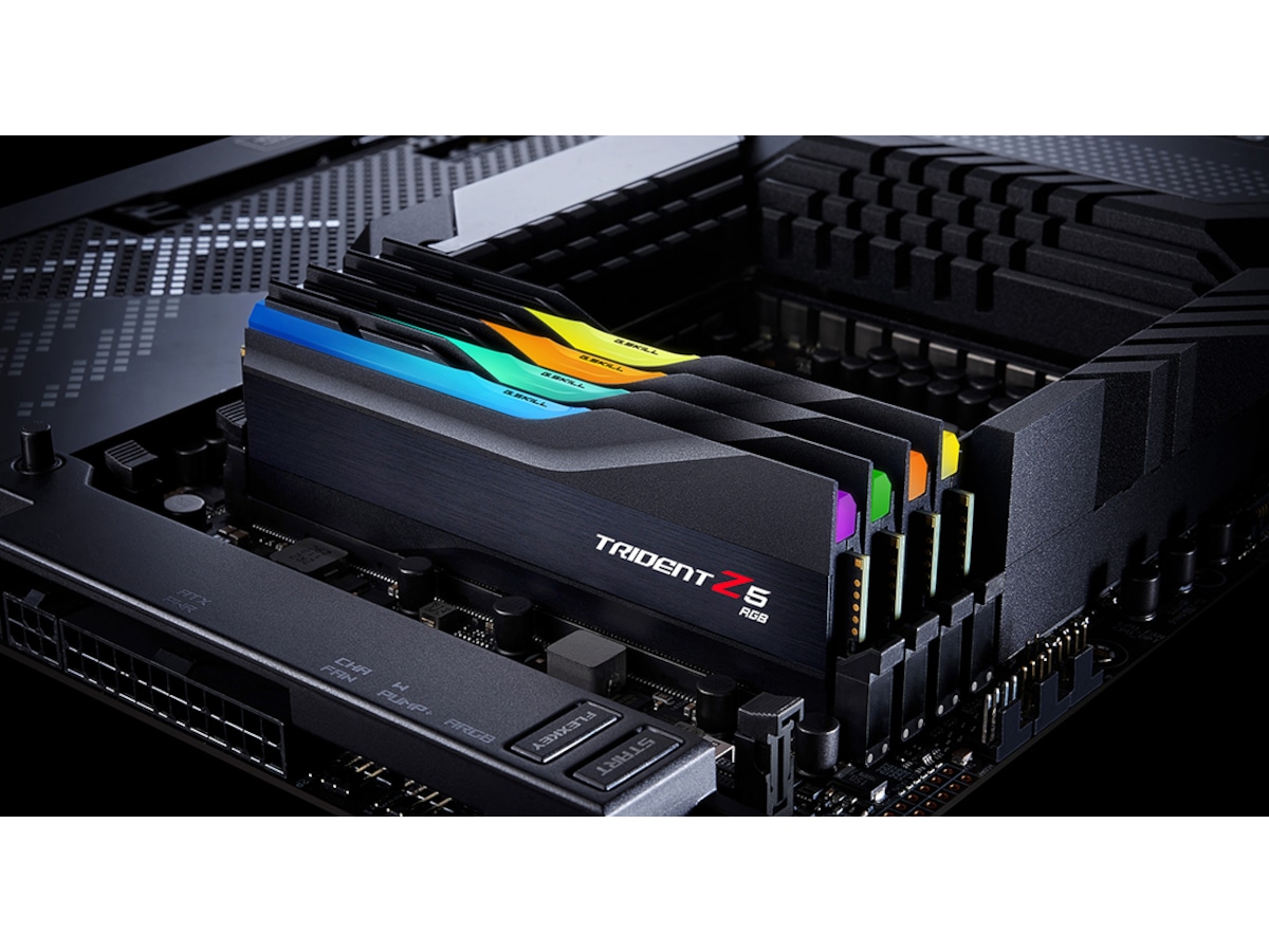 G.Skill Trident Z5 DDR5 6000MHz 32GB RGB (sort) Minnebrikker