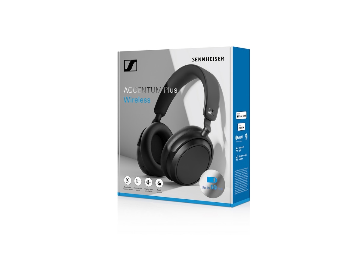 Sennheiser ACCENTUM Plus trådløse hodetelefoner, Over-Ear (sort) Hodetelefoner