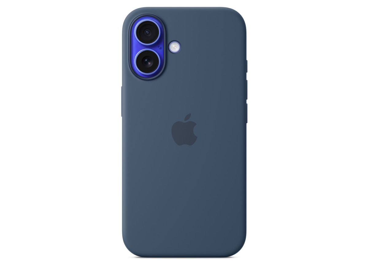 Apple iPhone 16 Silikondeksel (denim) Mobildeksel