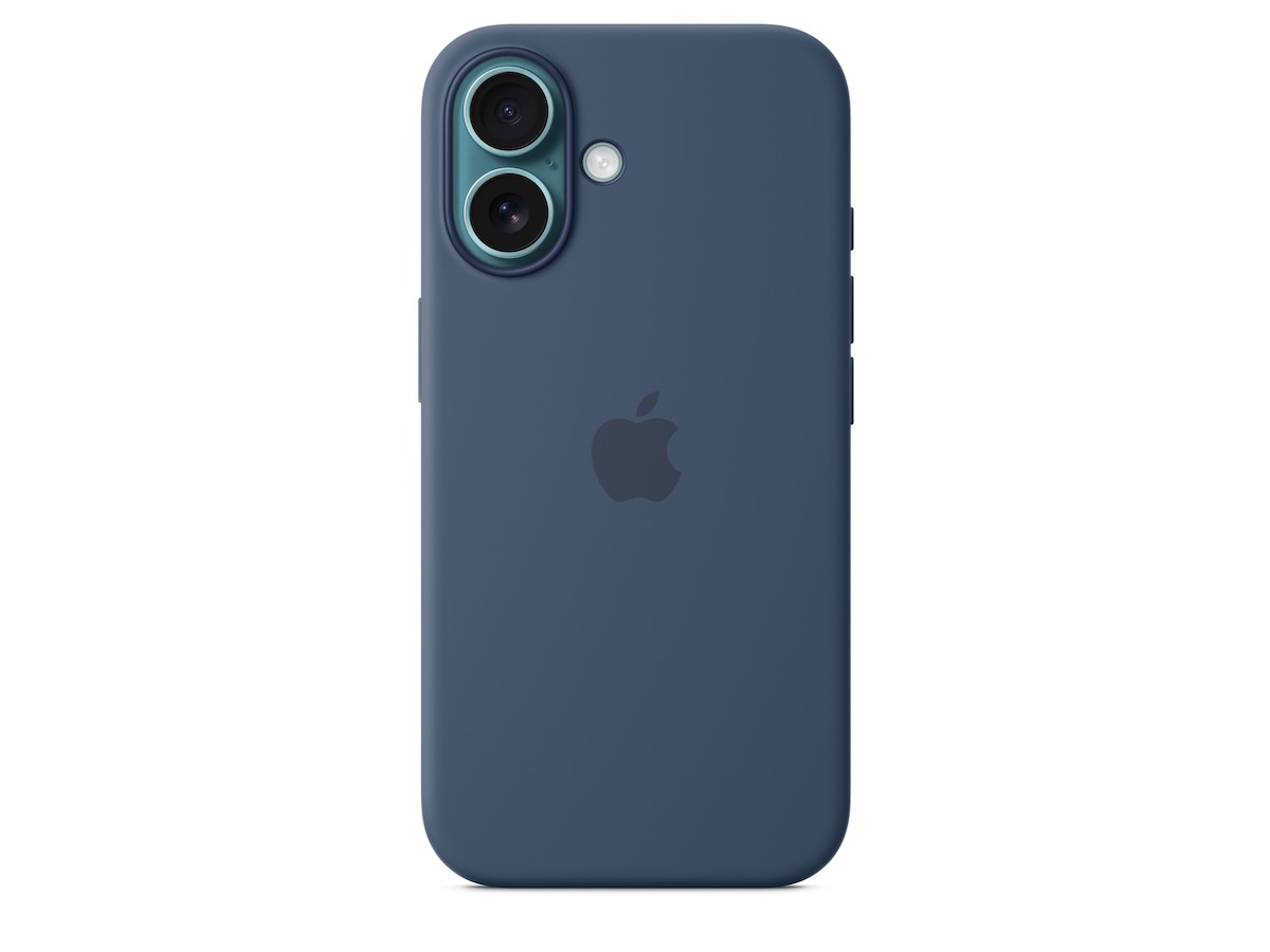 Apple iPhone 16 Silikondeksel (denim) Mobildeksel