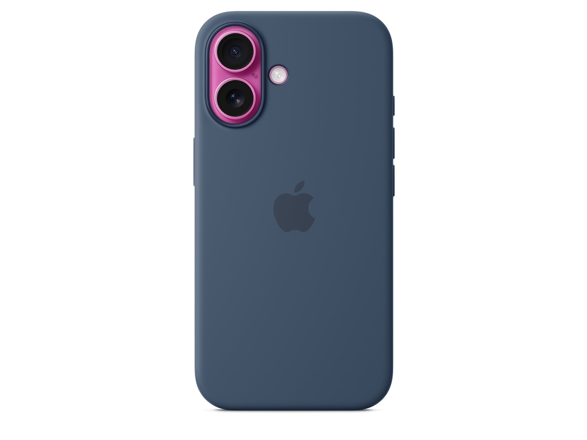 Apple iPhone 16 Silikondeksel (denim) Mobildeksel