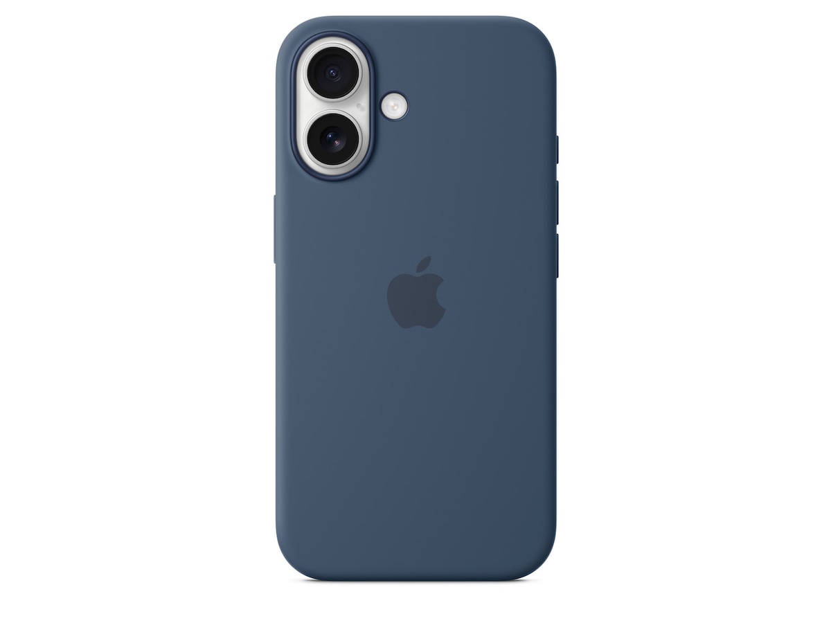 Apple iPhone 16 Silikondeksel (denim) Mobildeksel