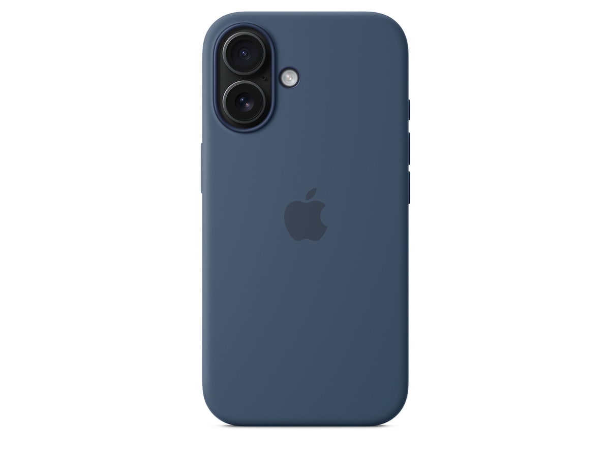 Apple iPhone 16 Silikondeksel (denim) Mobildeksel