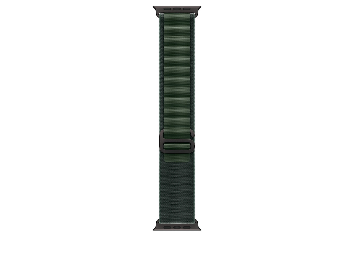 Apple Watch 49mm Black Titanium Alpine Loop (green) Reim