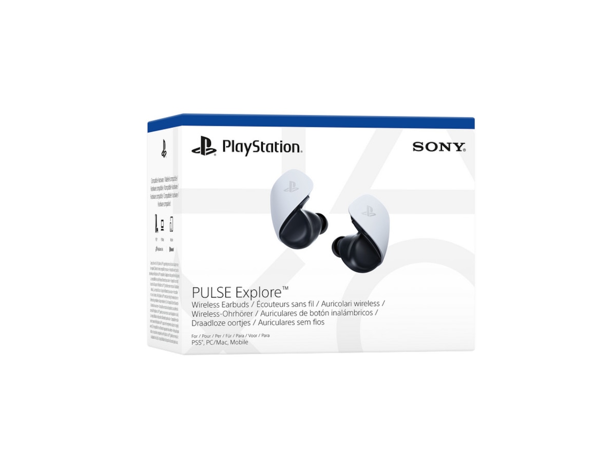 PlayStation Pulse Explore trådløse øreplugger (hvit) Gamingheadset