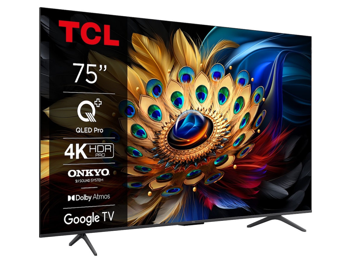 TCL 75" 75C61B QLED Pro 4K Google TV TV-er