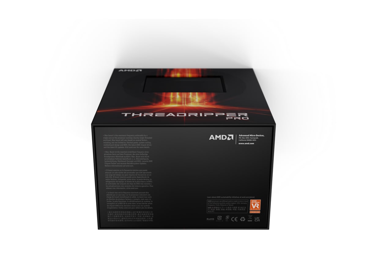 Amd Ryzen Threadripper 5995wx Cpu Prosessorer Komplettno 2378