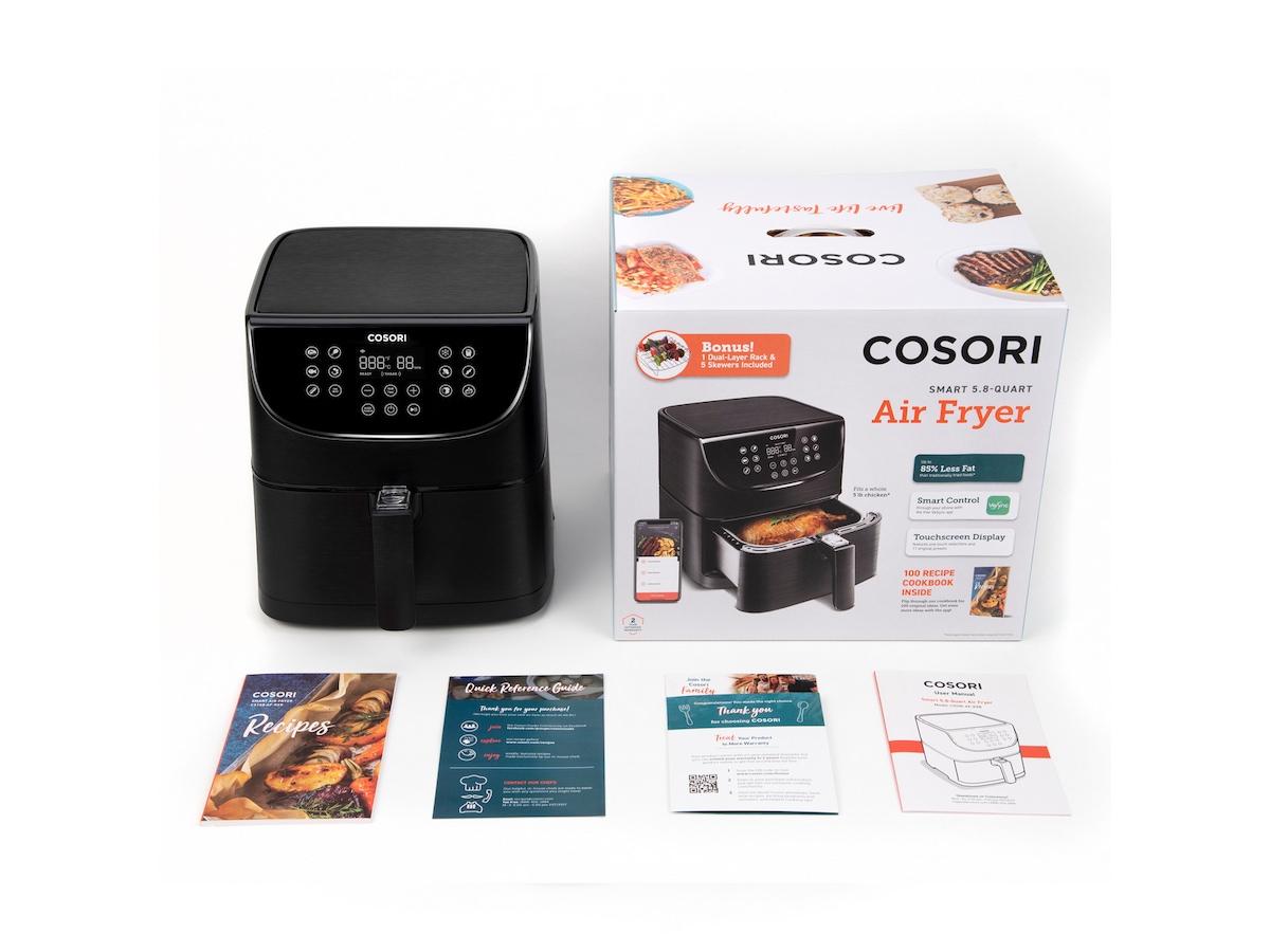 Cosori Smart Airfryer CS158-AF-RXB (sort) - Airfryer - Komplett.no