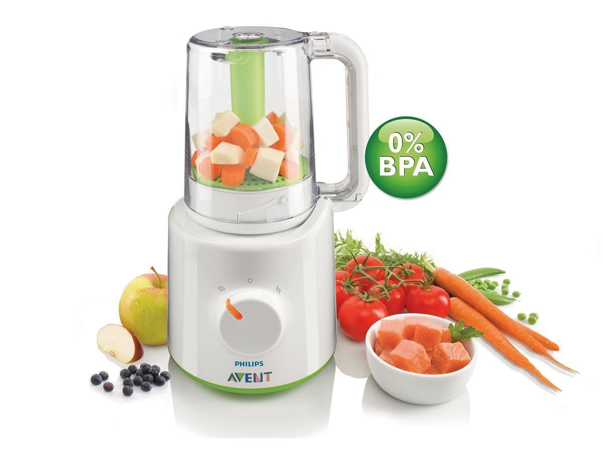 Philips avent kombinert dampkoker og mixer