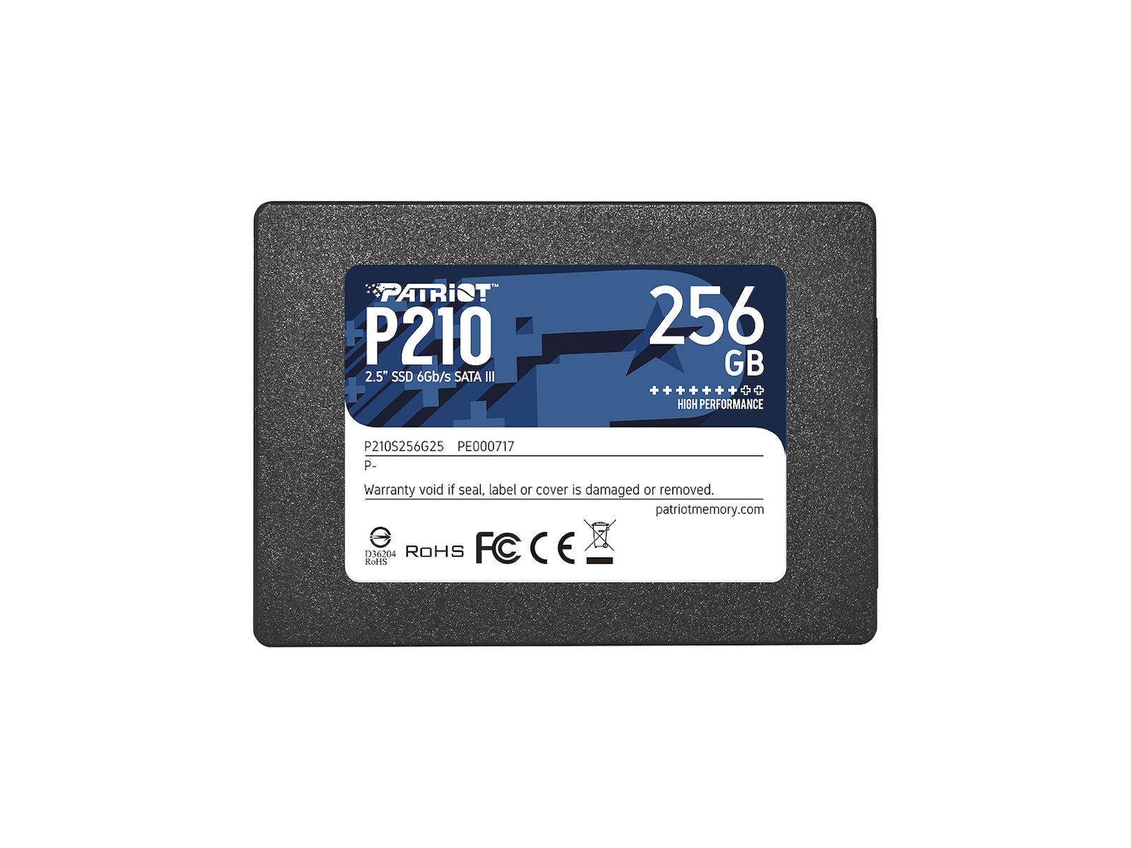 Ssd patriot p210 обзор