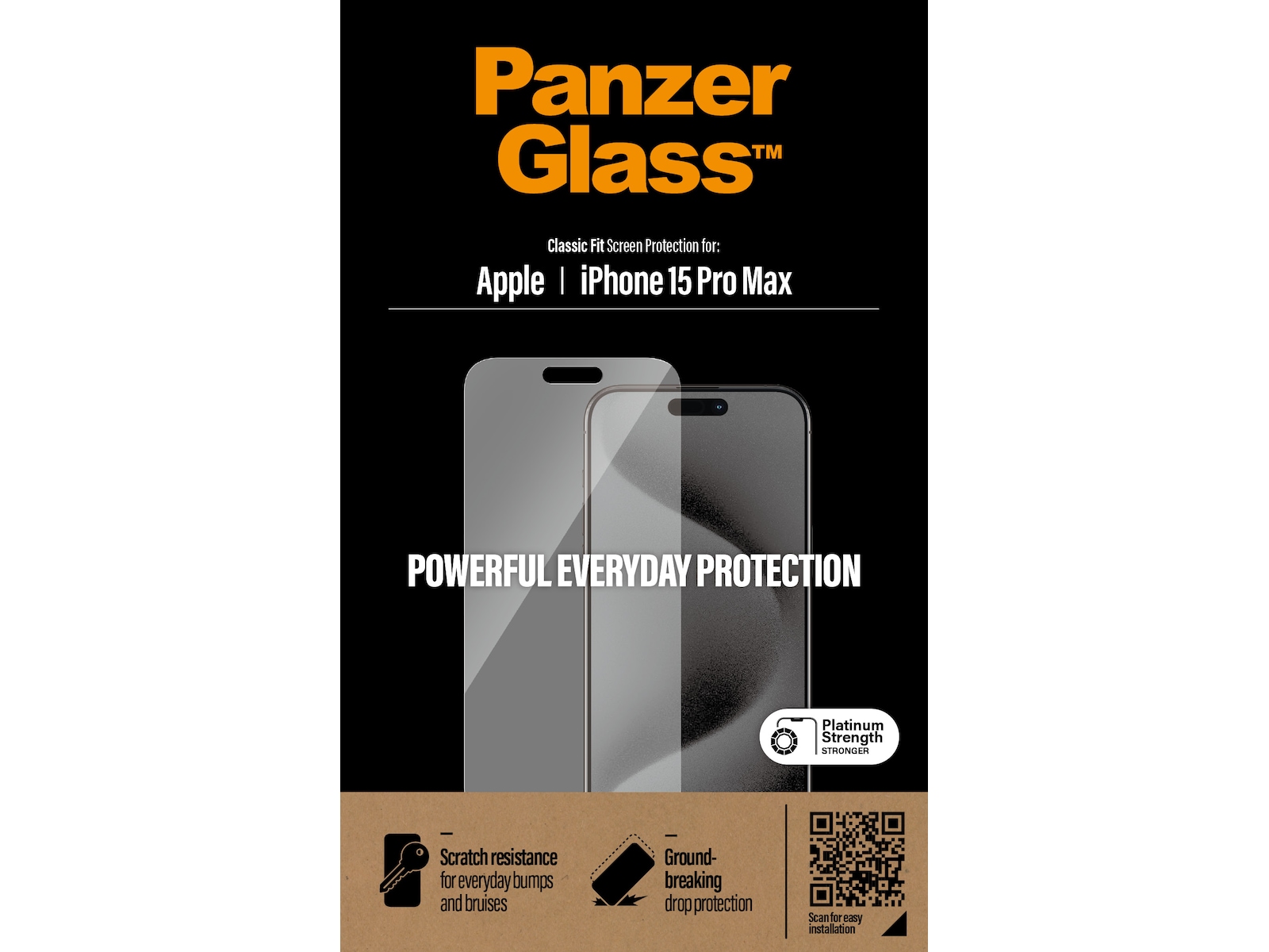 Panzerglass Iphone 15 Pro Max Skjermbeskytter Skjermbeskytter Komplettno 4897