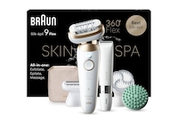 Braun Silk-épil 9 Flex 3S SkinSpa Epilator SES9-481 (hvit/gull) Epilator & IPL-hårfjerning