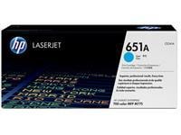 HP Toner 651A Cyan Lasertoner