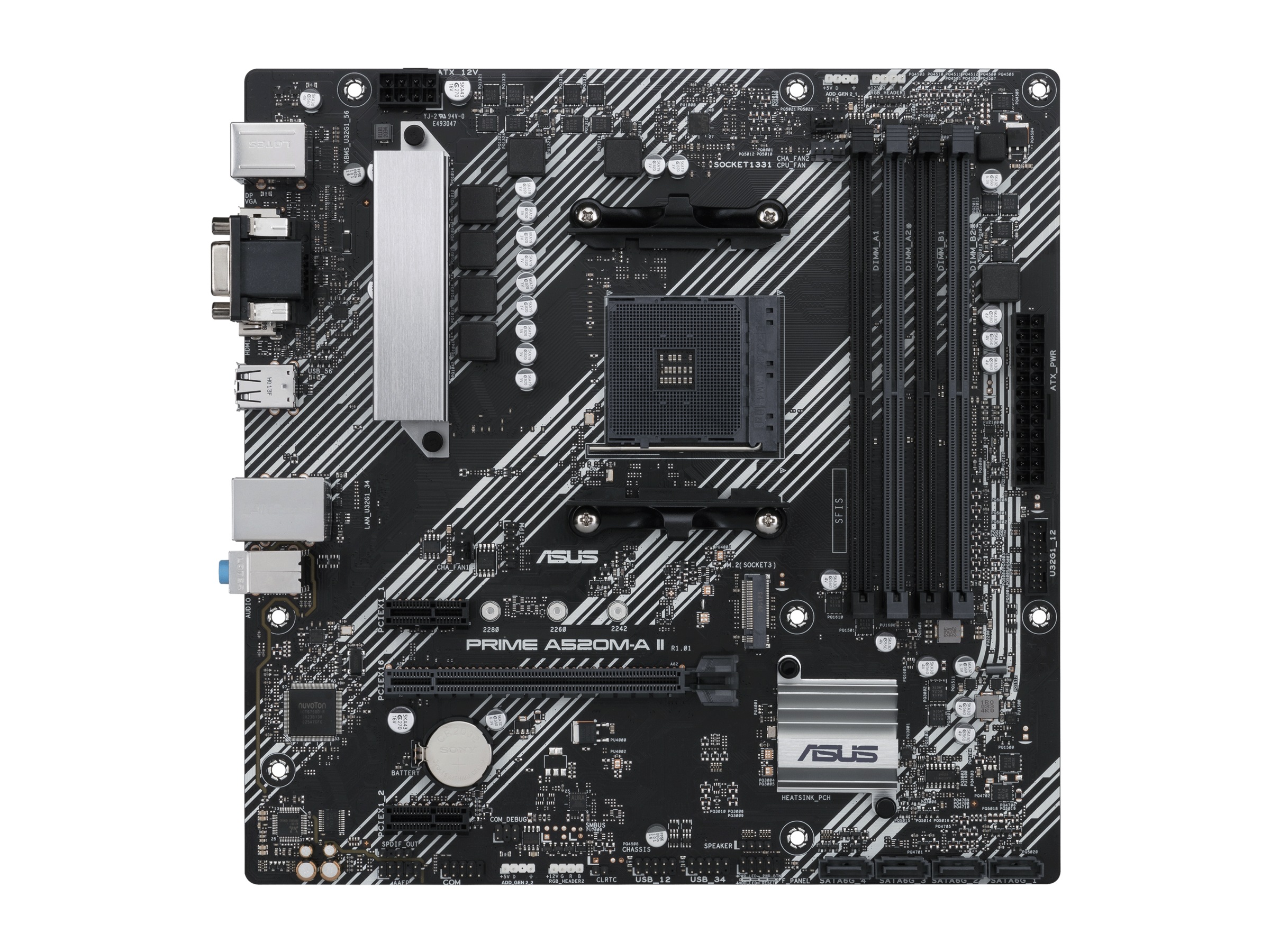 ASUS PRIME A520M-A II Hovedkort - AMD Socket - Komplett.no