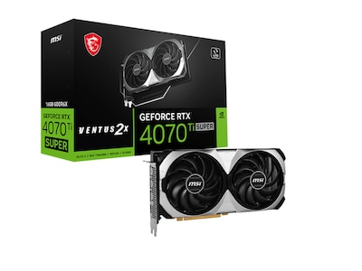 MSI GeForce RTX Ventus 2X 4070 Ti SUPER Skjermkort