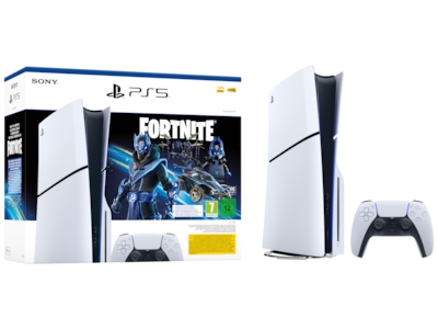 Bilde av PlayStation 5 Slim Fortnite Cobalt Star-pakke