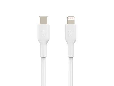 Belkin USB-C til Lightning kabel 2m (hvit)