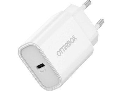 Otterbox 20W USB-C Vegglader Bulk (hvit)