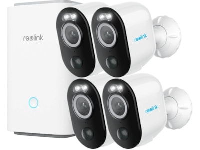 Reolink Home Hub med 4x Argus 3 pro kamera