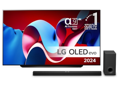 LG 83'' OLED evo C4 4K TV (2024) OLED83C44LA