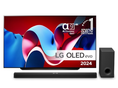 LG 65'' OLED evo C4 4K TV (2024) OLED65C44LA