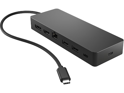 HP Universal USB-C Multiport Hub (sort)