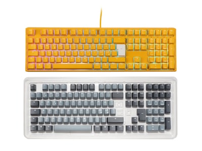 Ducky One 3 Yellow Fullsize Gamingtastatur RGB