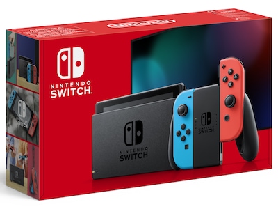 Nintendo Switch 2019 32GB (neon/rød/blå)