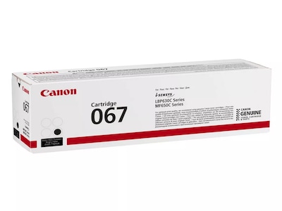 Canon toner 067 H Sort